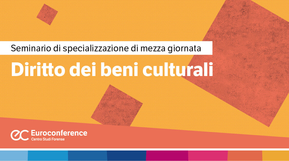 Immagine Diritto dei beni culturali | Euroconference